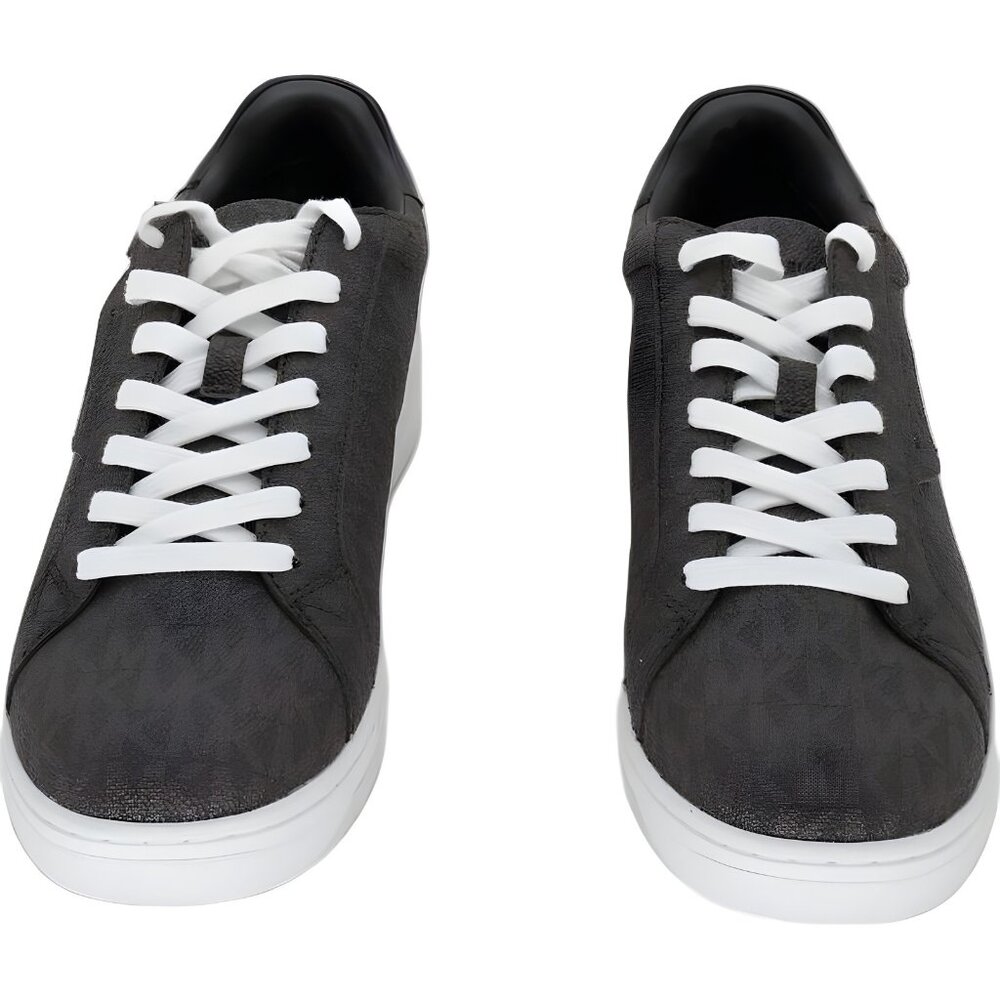 Michael Kors Keating Logo Lace-Up Men's Sneakers Gray Monogram Casual US 7.5 - Picture 5 of 6